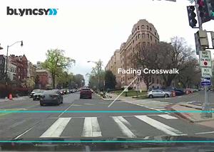 Crosswalk fading in New York City