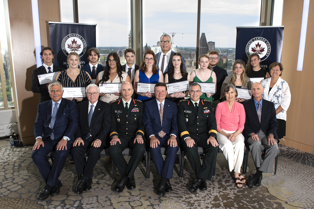 Cérémonie 2022 de remise des bourses d’études de La Compagnie Canada