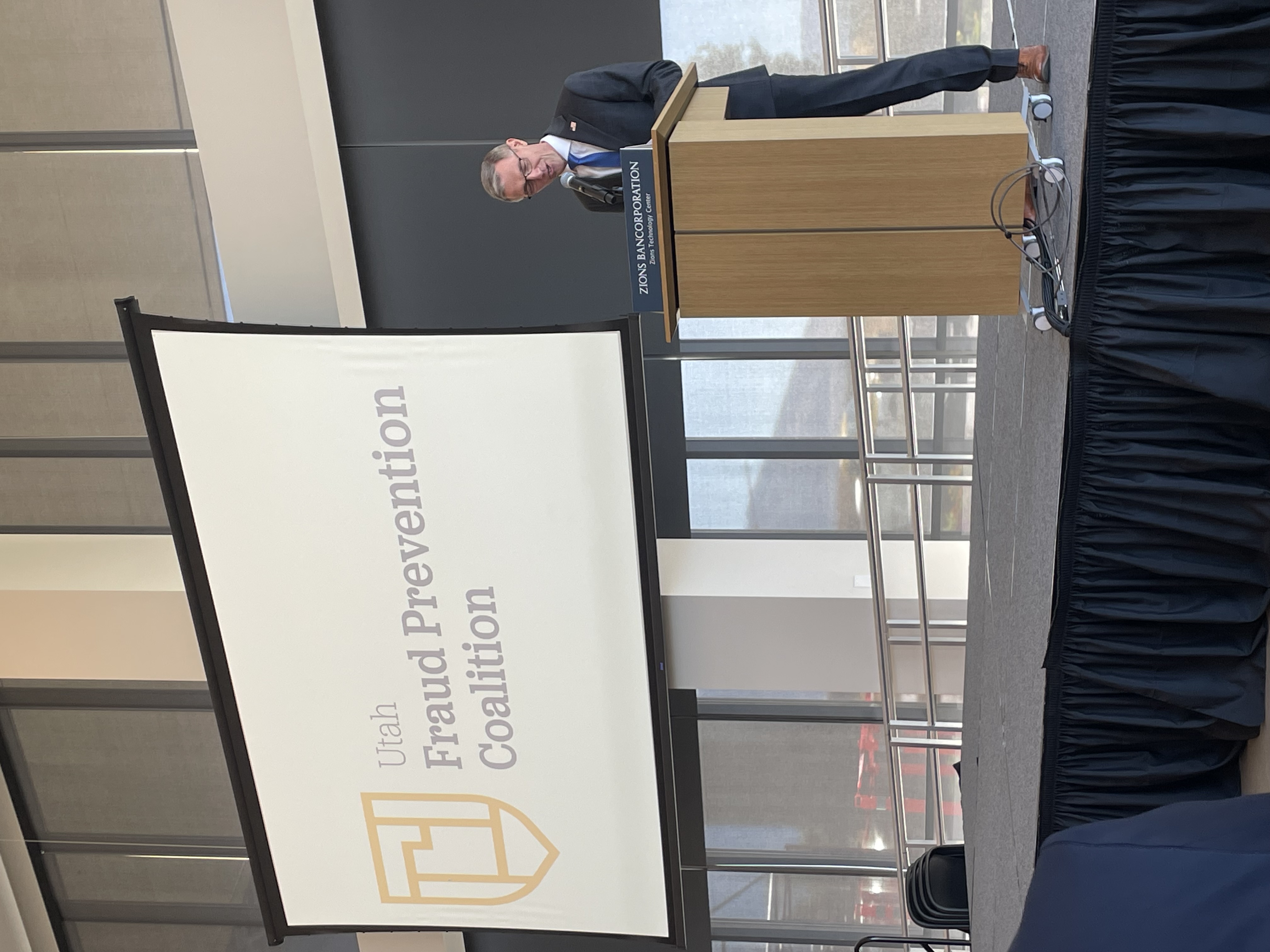 Attorney Holyoak and Congressman Kennedy speak at the Utah Fraud Coalition Conference: Speakers from the fall conference