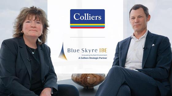 Global Facilities Management Advisory: Scott Nelson, CEO, Occupier Services / Colliers Global and Maureen Ehrenberg, Co-Founder and CEO of Blue Skyre discuss the strategic partnership that will strengthen Colliers differentiated Facilities Management (FM) Advisory offering.