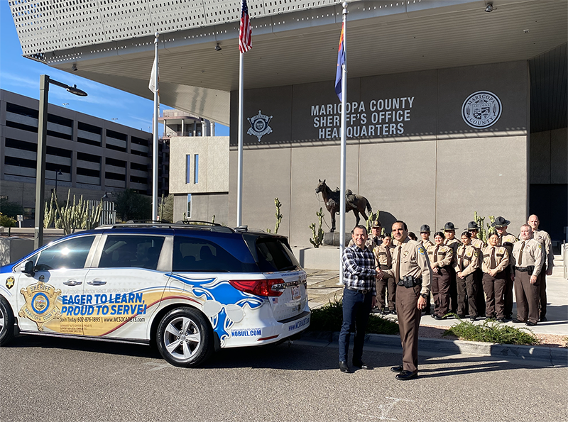 Earnhardt Lexus awards Maricopa County Sheriffs