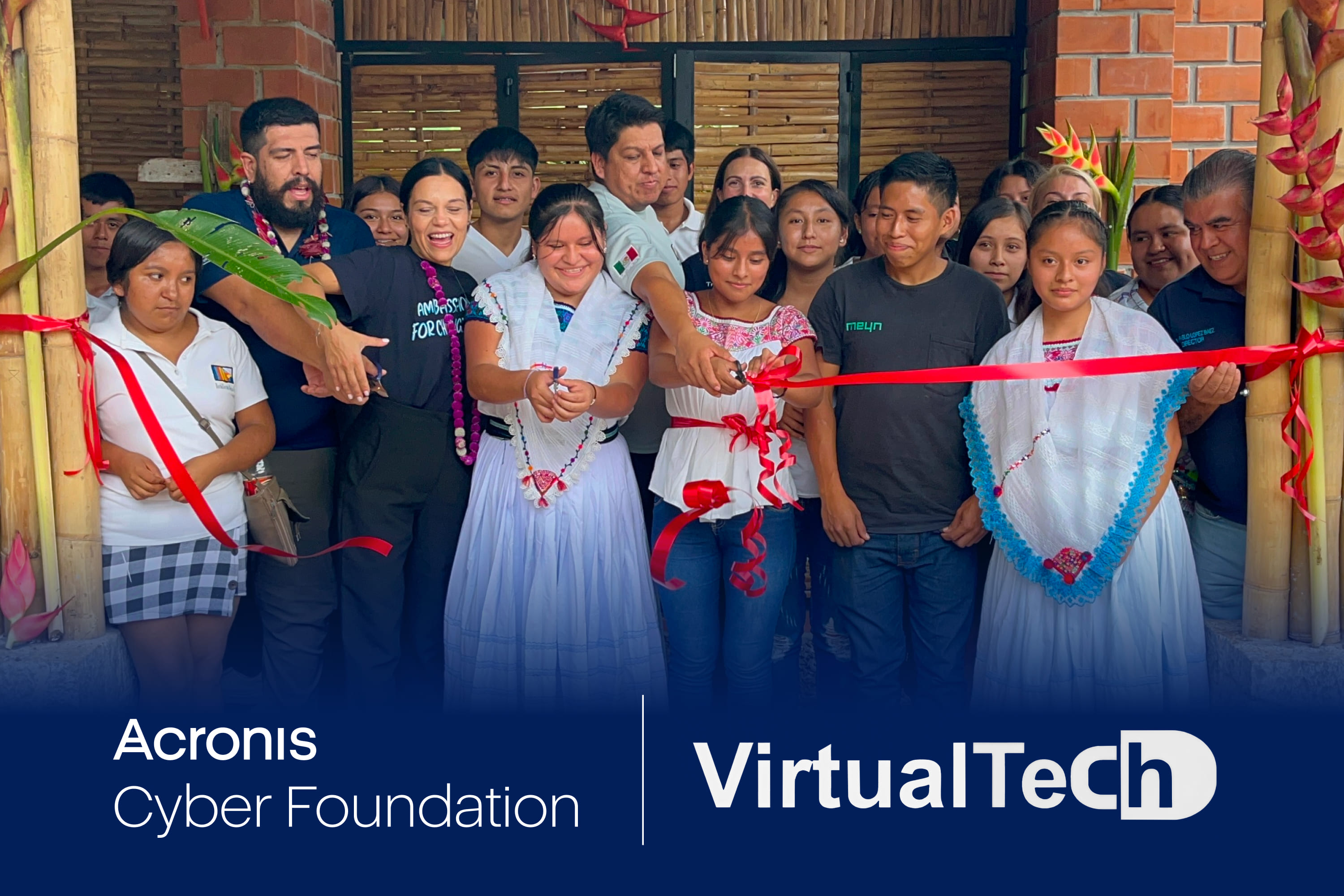 The Acronis Cyber Foundation Program is proud to announce the opening of Escuela Rural Productiva (Rural Production School) in Tepetzintan, Mexico.