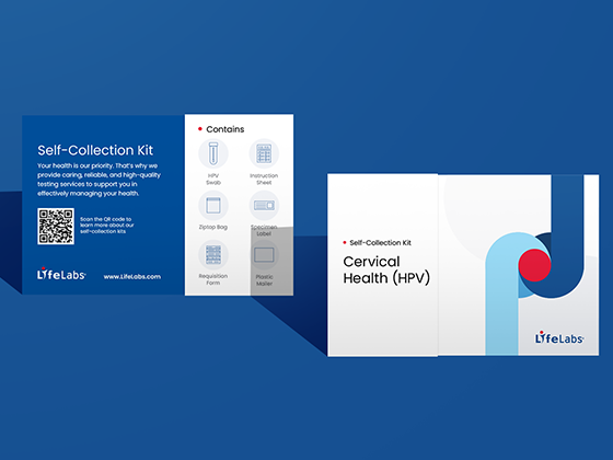 As part of LifeLabs' At Home Kit Program, the laboratory diagnostics service provider is pleased to introduce its first kit, the Cervical Health (HPV) Kit for human papillomavirus (“HPV”) testing.