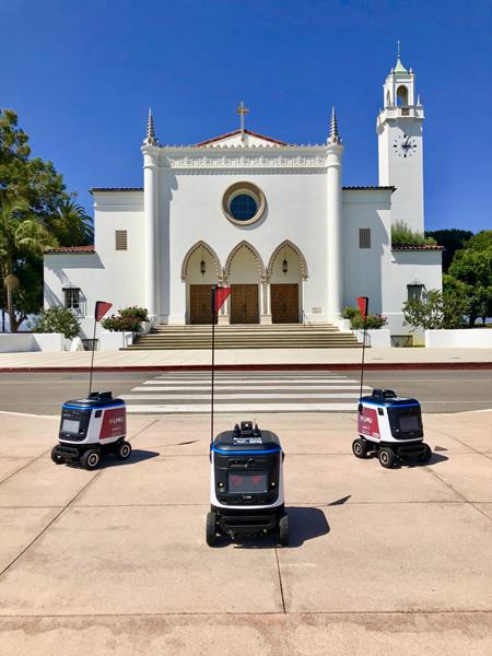 Loyola Marymount University, LMU Dining And Kiwibot Bring Robot Delivery Service to Campus