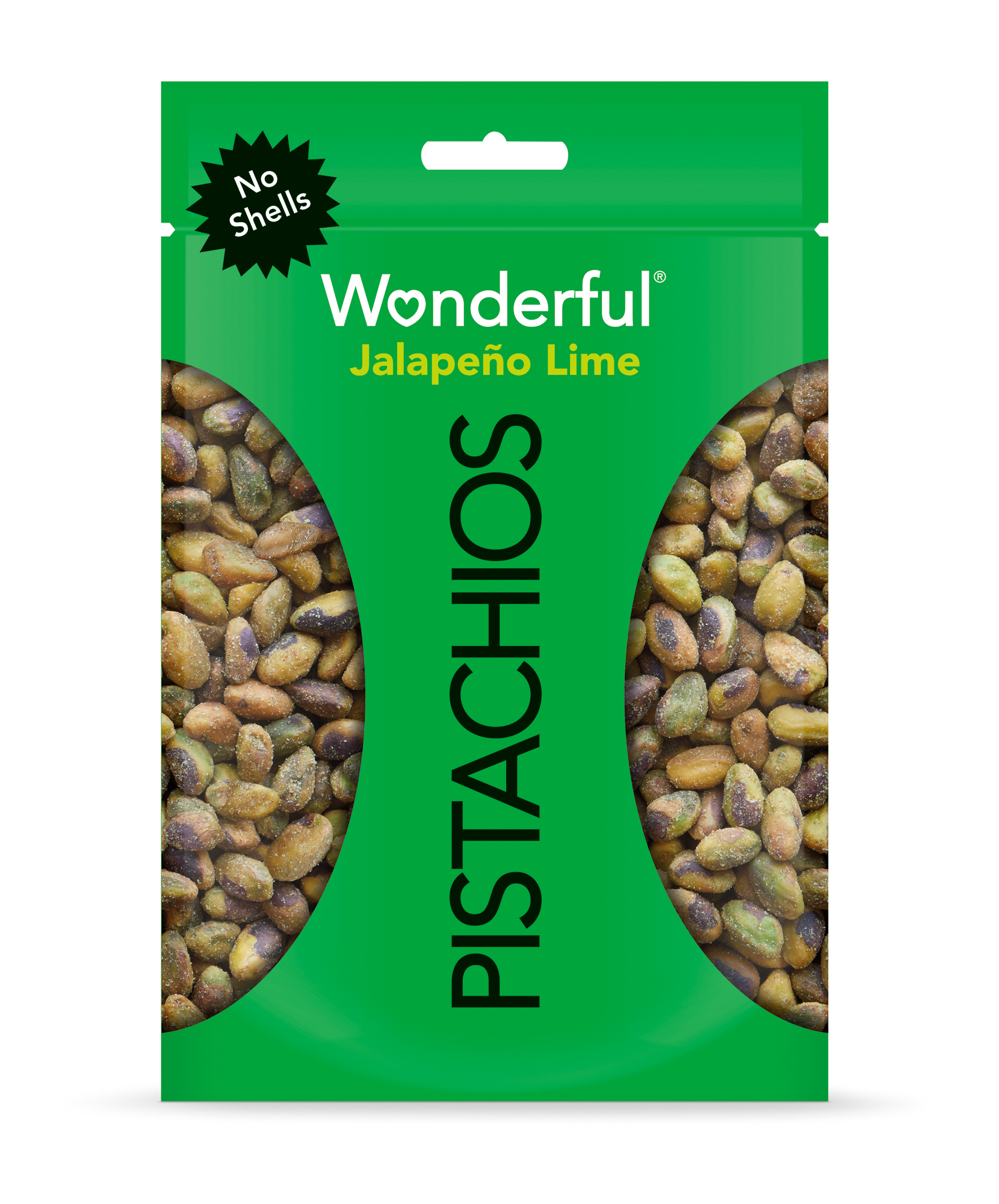 Wonderful Pistachios No Shells Jalapeño Lime