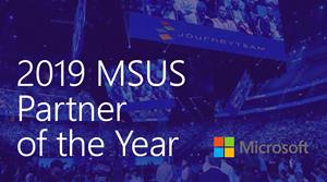 2019 Microsoft US Partner of Year 