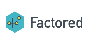 Factored company logo
