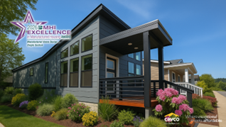 Cavco Industries Inc. wins the 2026 MHI Excellence in Manufactured Housing Award in the Manufactured Home Design - Single-Section category for the Serenity Cabana.