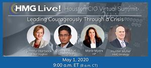 Next event - HMG Live! 2020 Houston CIO Virtual Summit