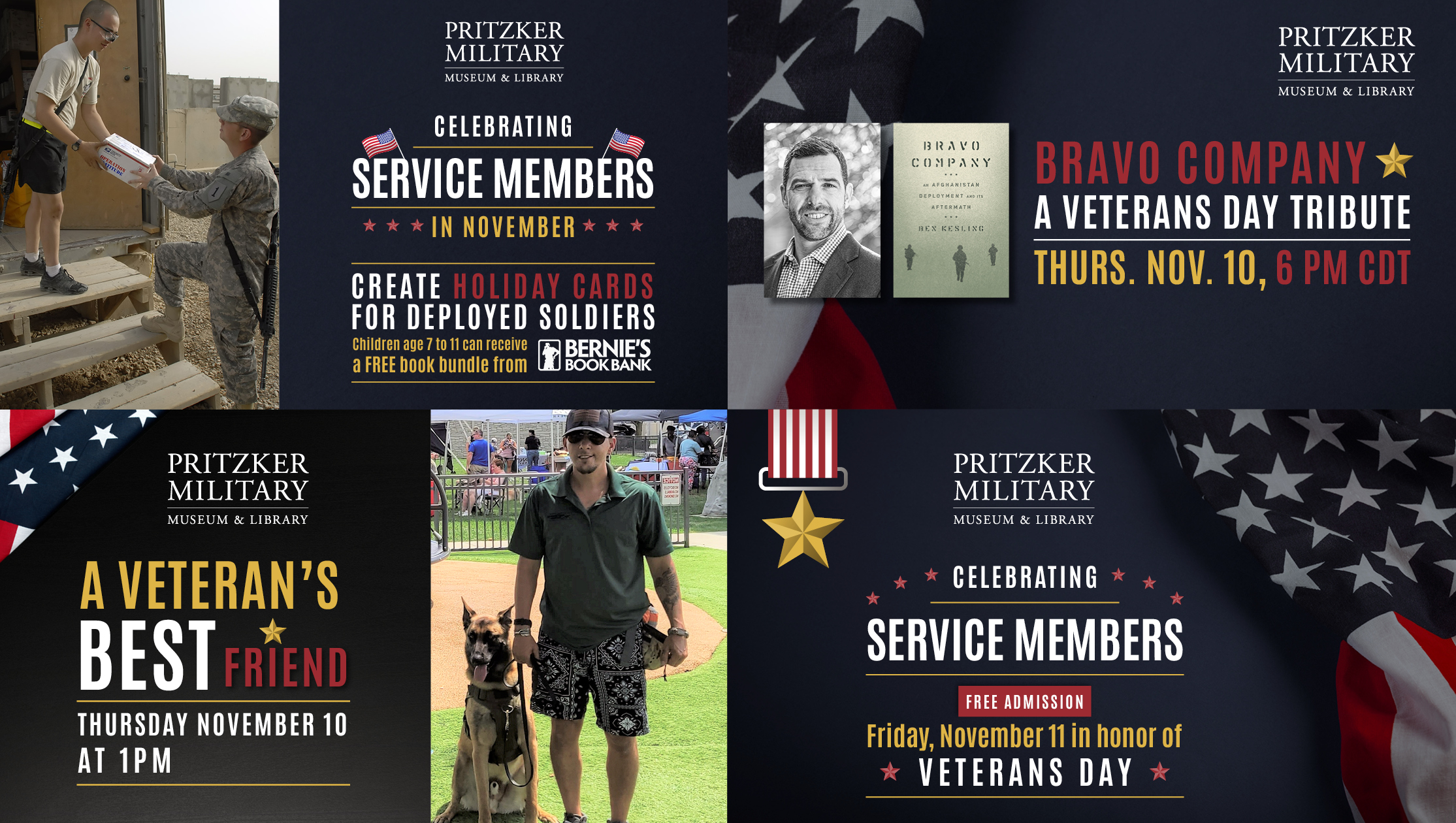 Pritzker Military Museum & Library 2022 Veterans Month Programs
