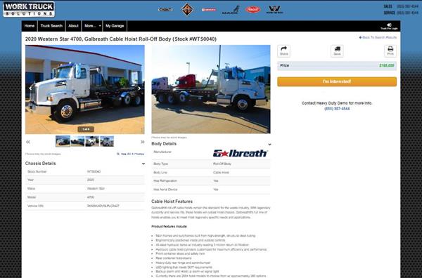 Heavy-Duty Detail Page