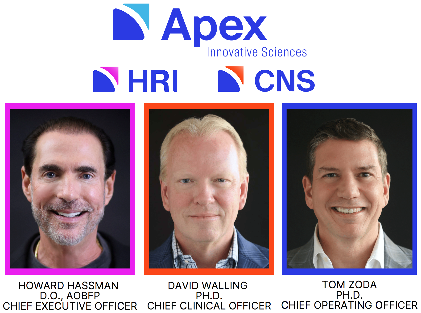 Apex Innovative Sciences Leadership