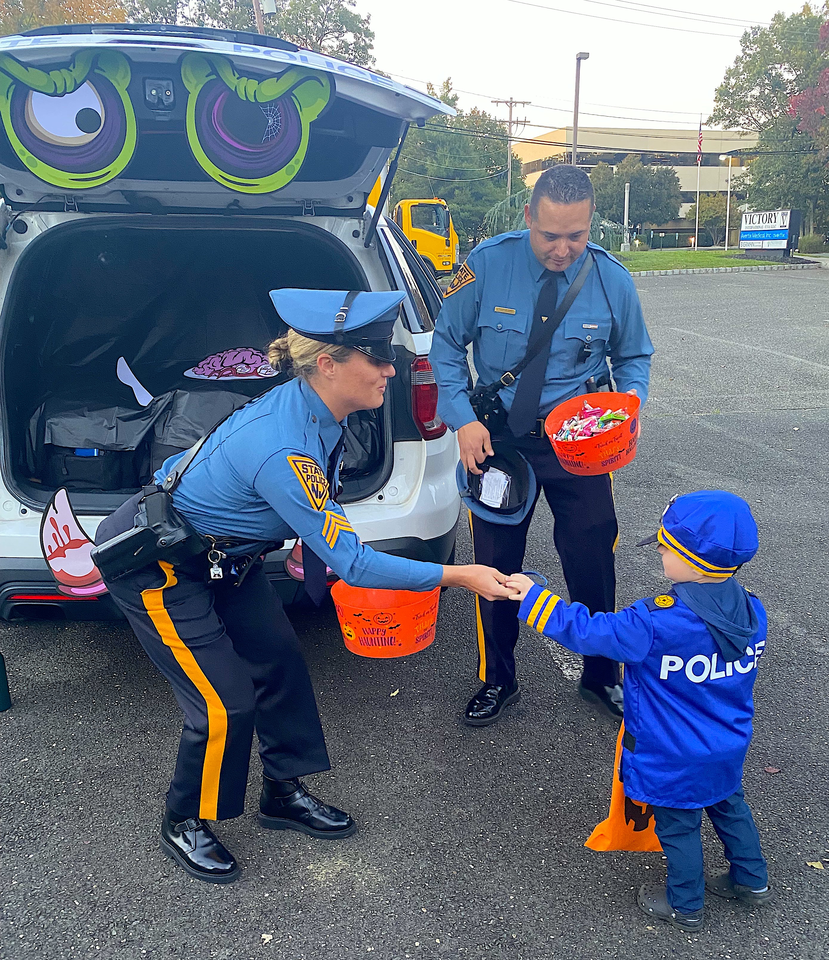 Trunk-or-Treat Fun with Local Heroes
