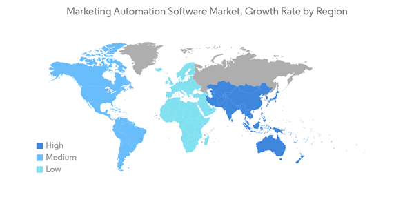 Global Marketing Automation Software Market Industry Marketing Automation Software Market Growth Rate By Region