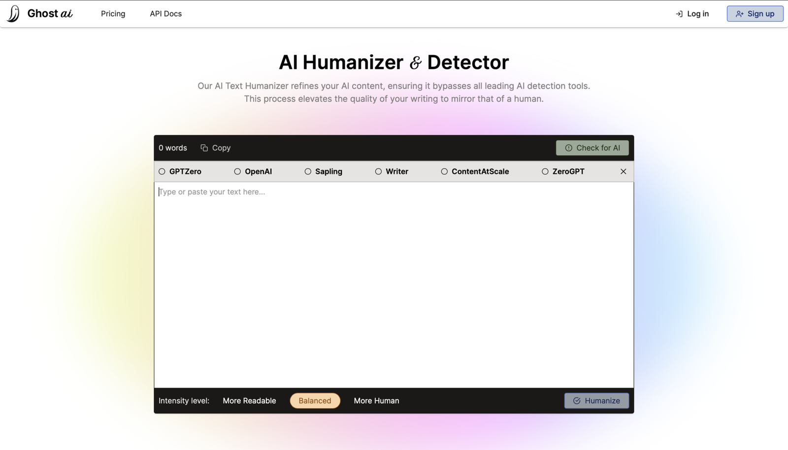 Ghost AI have launched their new AI humanizer that enables users to create AI generated content that passes as human on detectors.