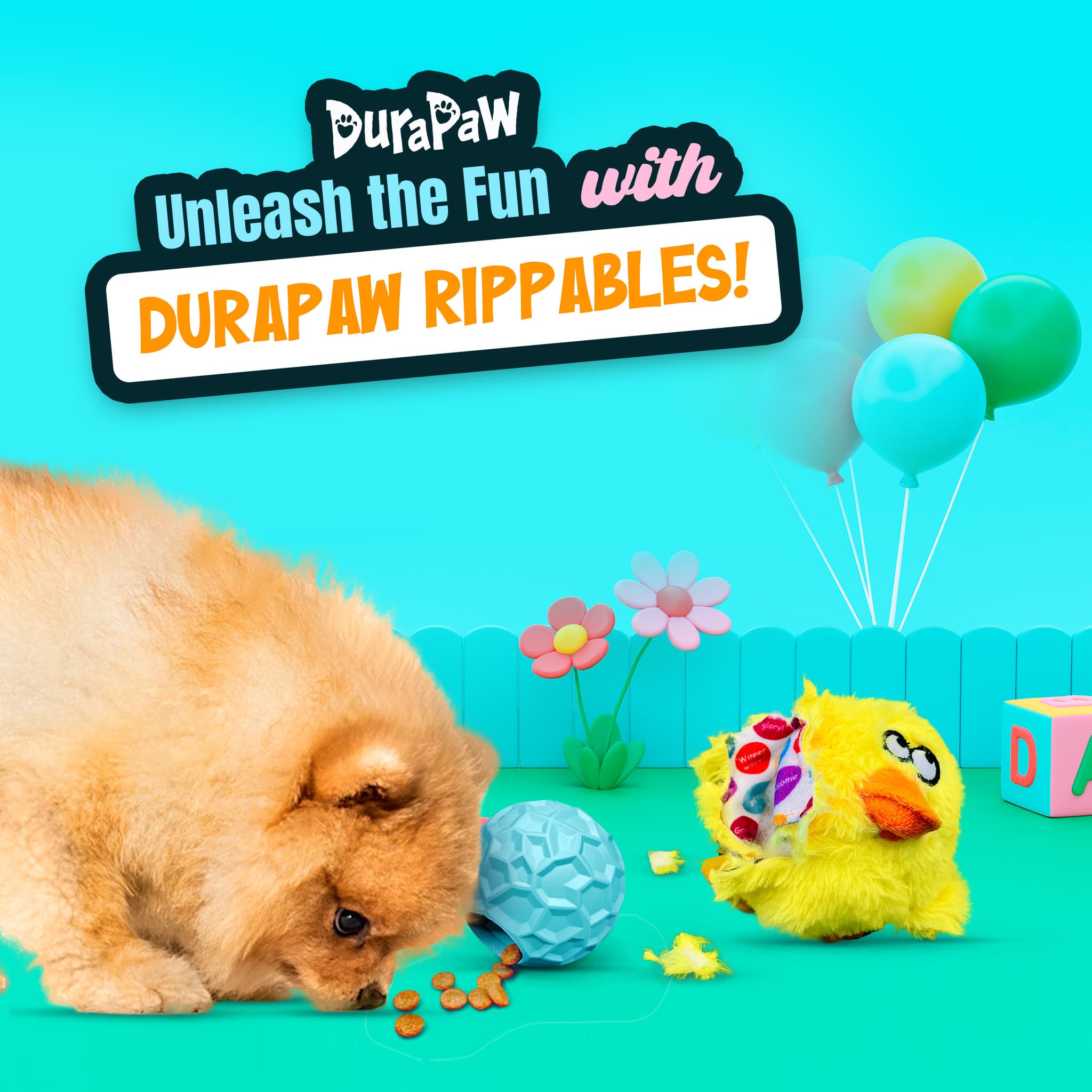 DuraPaw Rippables 2-in-1 Surprise Dog Toy Within Toy Canada