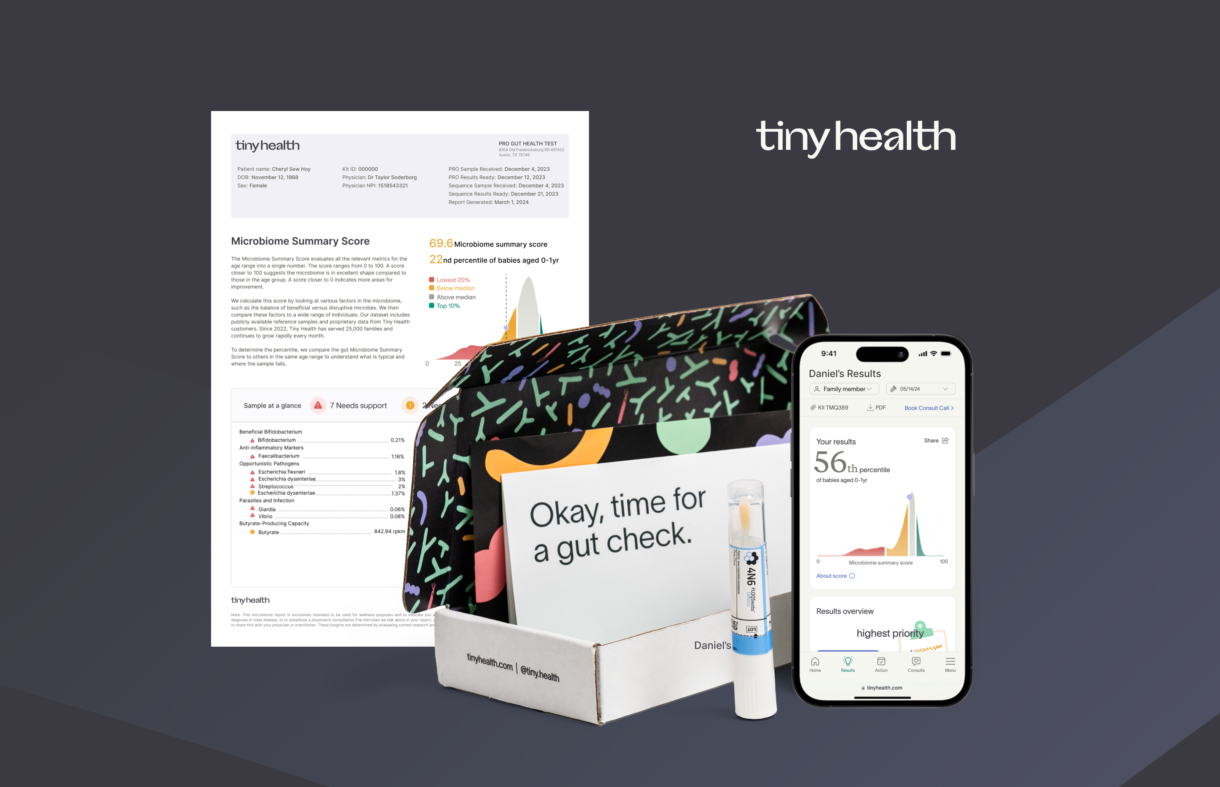 Tiny Health Gut Health Test with PRO PDF