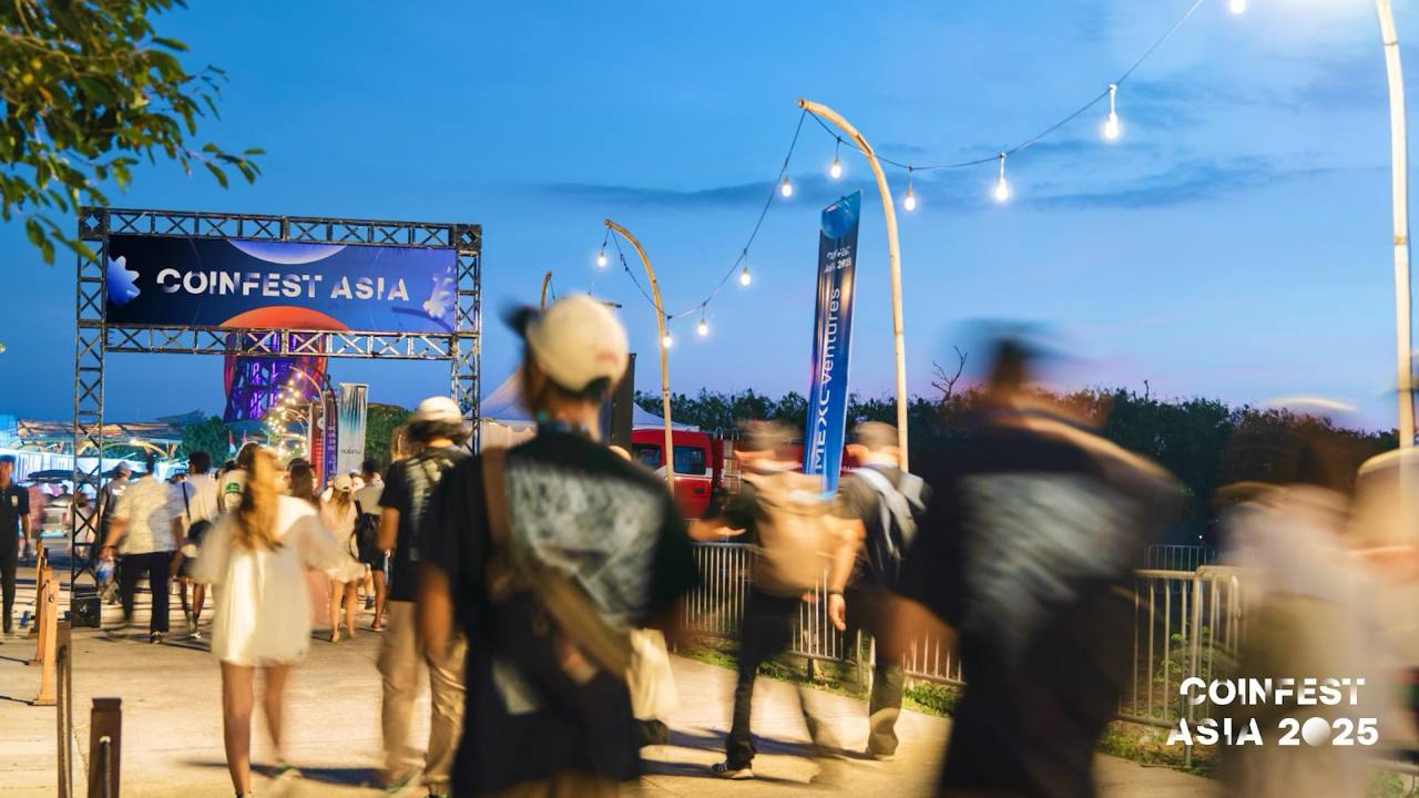 Festival-goers arriving at Coinfest Asia 2025. Source: Coinfest Asia