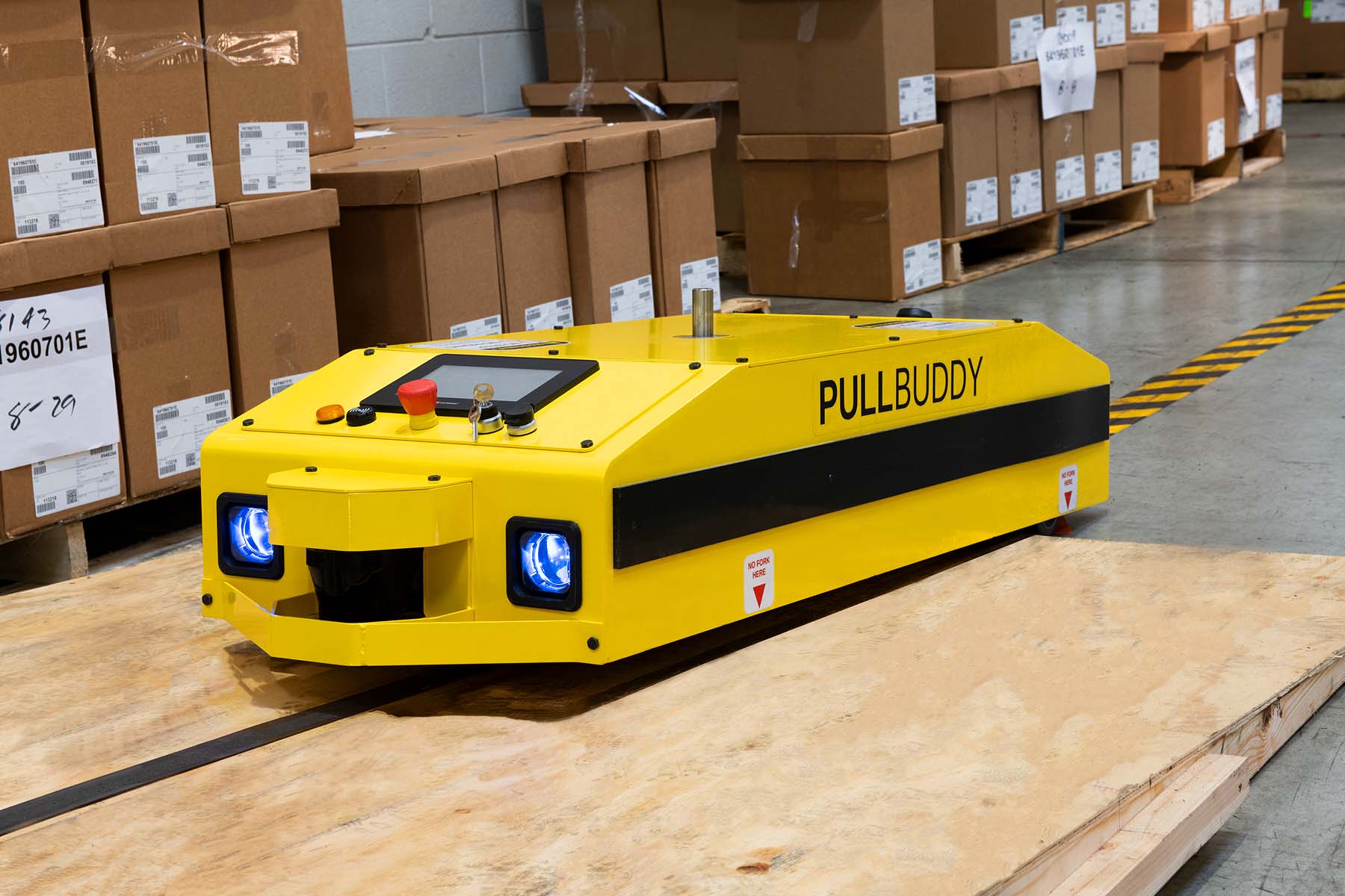 ResGreen’s PullBuddy AGV Can Move Up and Down Slopes of Five Degrees or Less