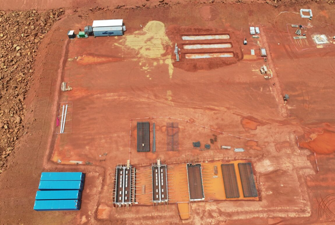 Power Station Generator base reinforcement and formwork ready for concrete pour (9 May 2025)