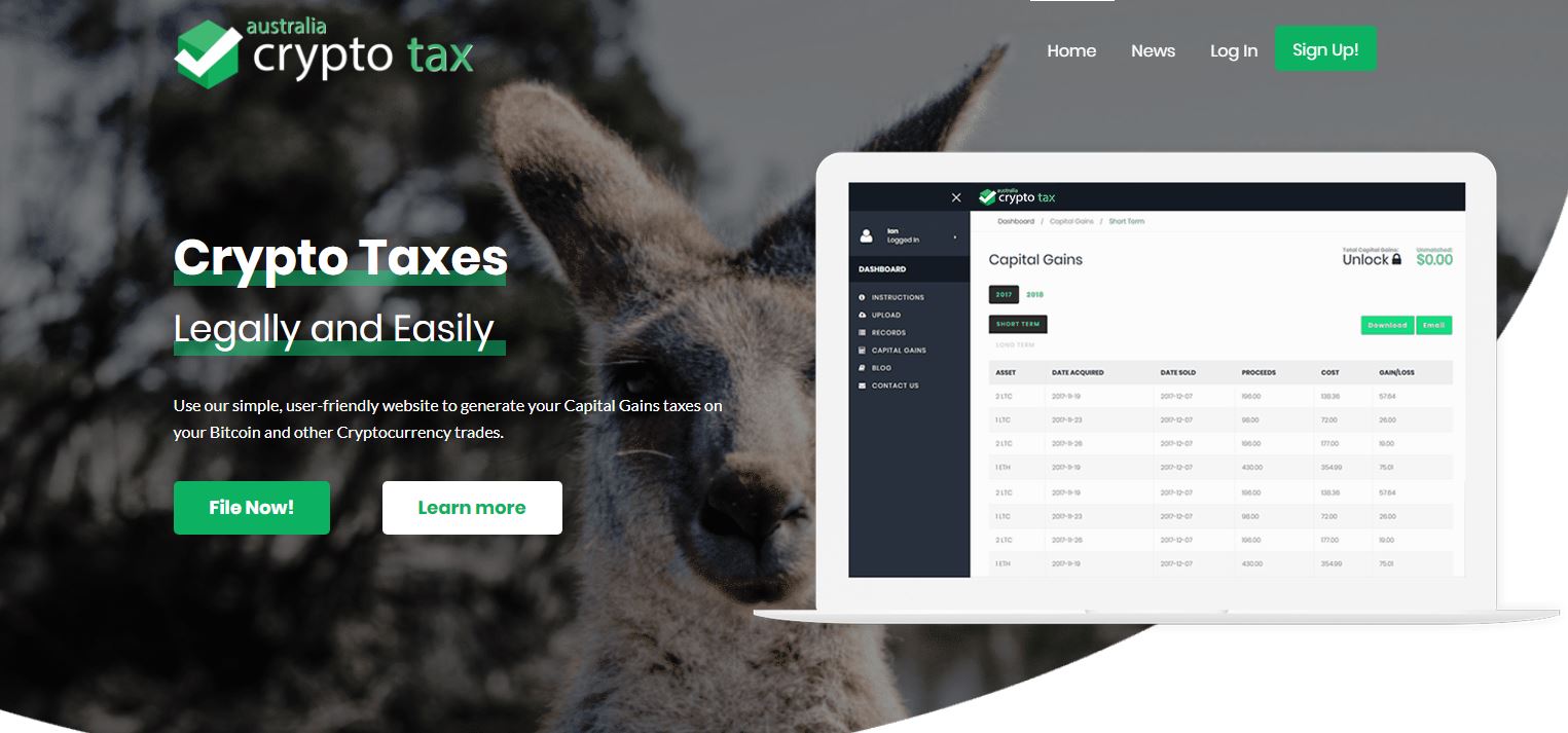 Use our simple, user-friendly website to generate your Capital Gains taxes in AUD on your Bitcoin and other Cryptocurrency trades.