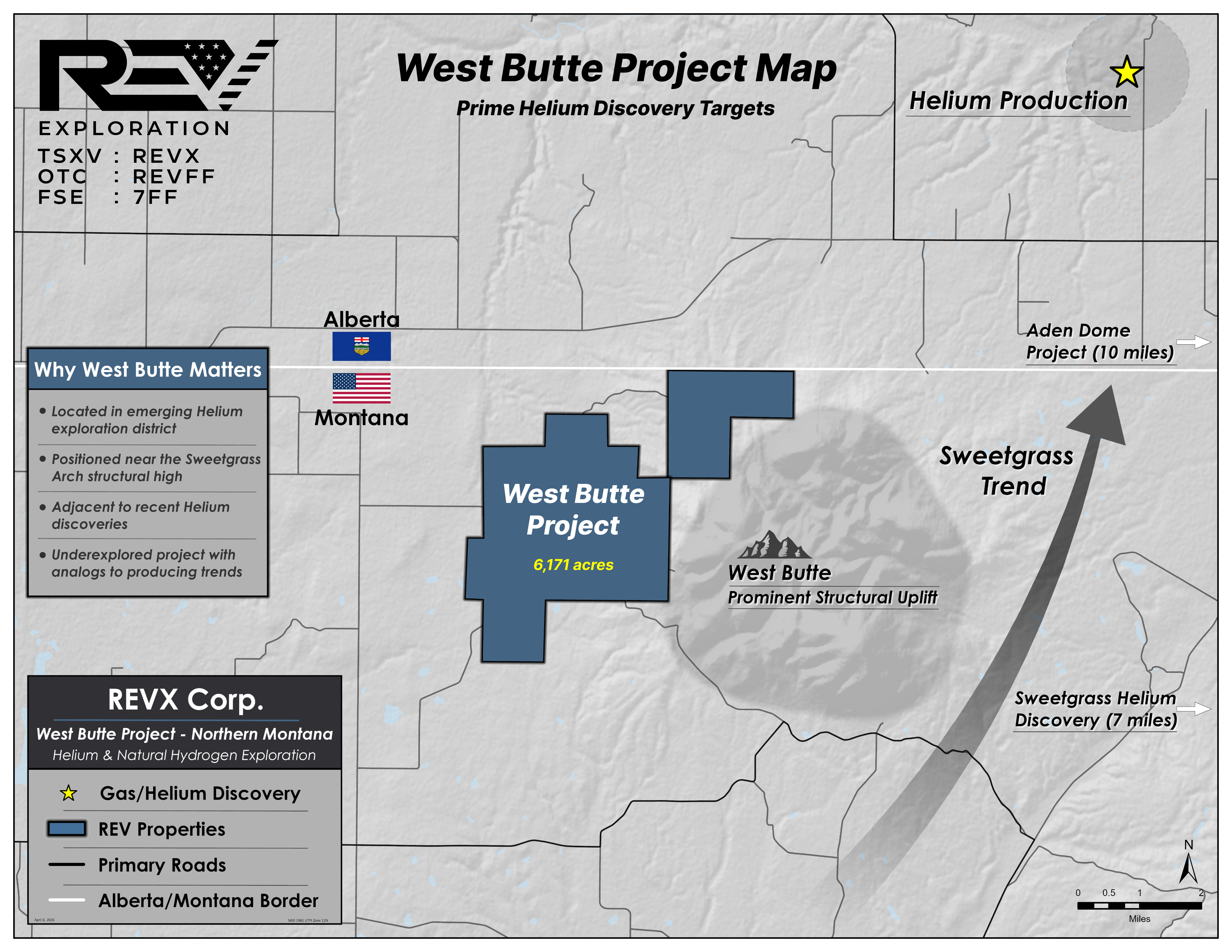 3D Seismic Defines Multiple High-Priority Helium Drill Targets at Montana West Butte Project