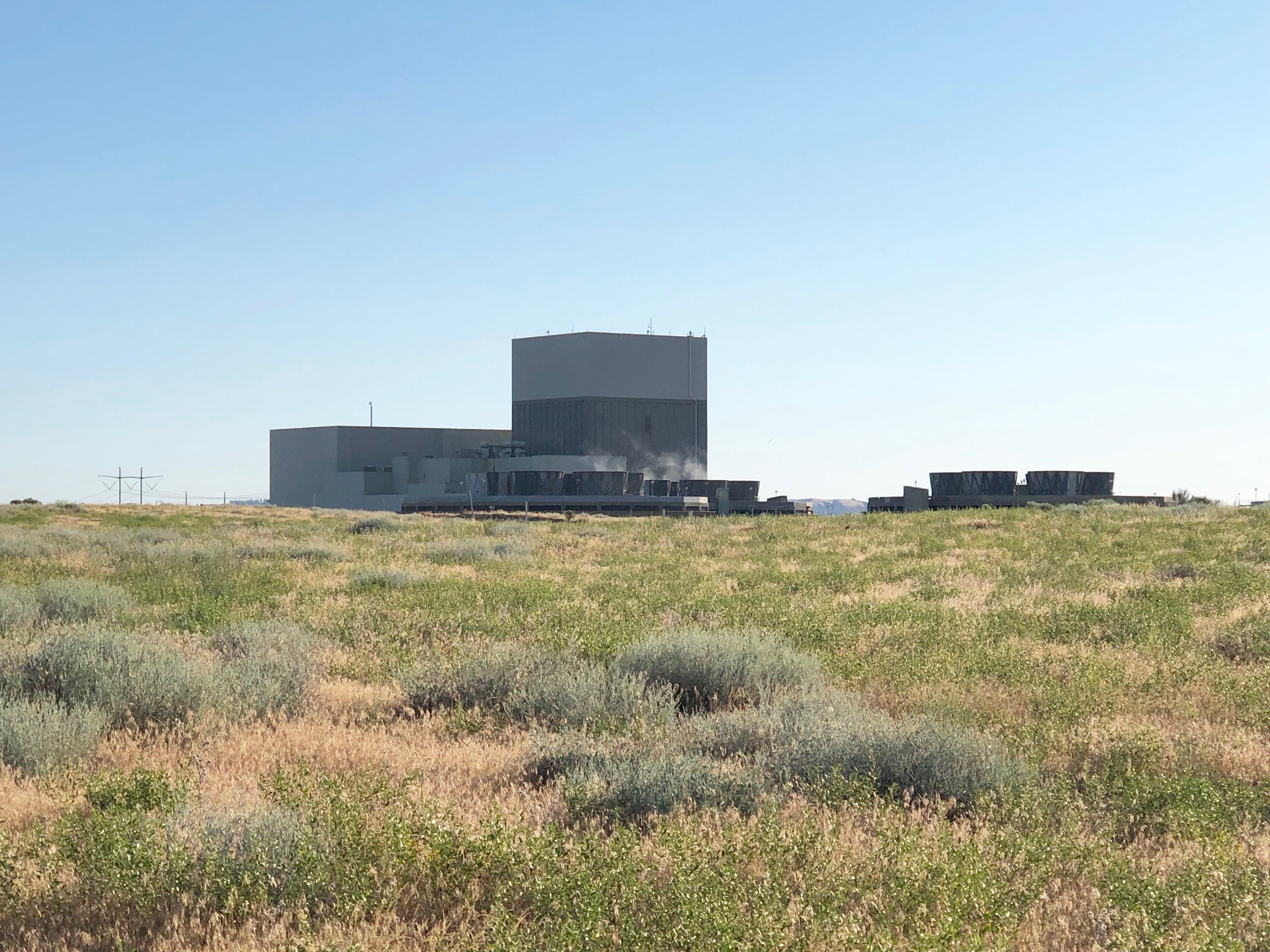 Columbia Generating Station during startup operations. The nuclear facility, located 10 miles north of Richland, Wash., is the third largest electricity producer in Washington state. Equipment replacements, refurbishments and upgrades have increased Columbia’s gross generation capacity from 1,150 megawatts in 2010 to 1,207 megawatts beginning in 2017. During 2018, the plant sent more than 9.7 million megawatt-hours of carbon-free electricity to the grid, a record for its 34-year operating history. 