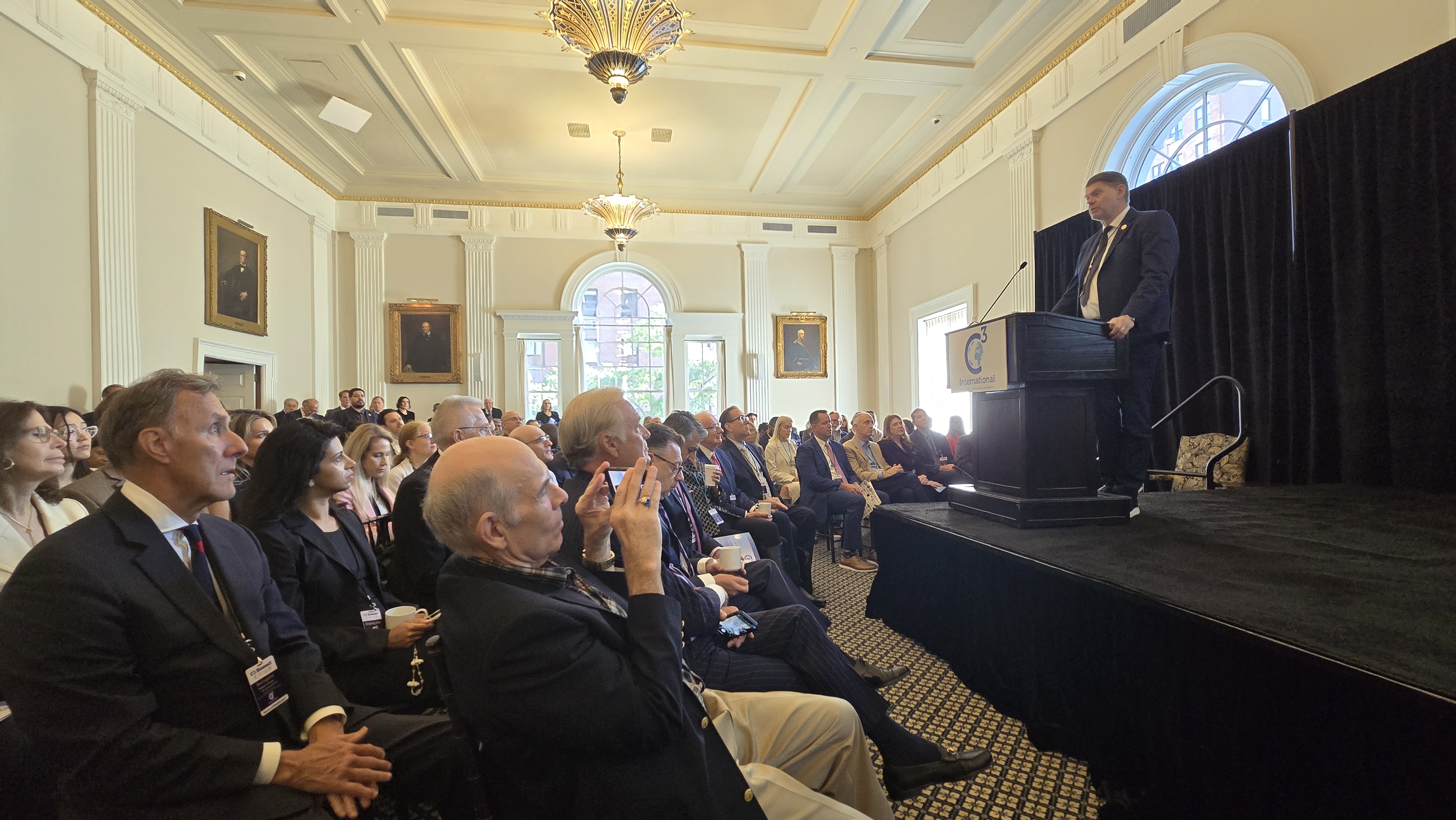 Dr. Björn Zoëga, Deputy CEO of King Faisal Specialist Hospital & Research Centre Speaking at the C3 Davos of Healthcare™ New York Summit
