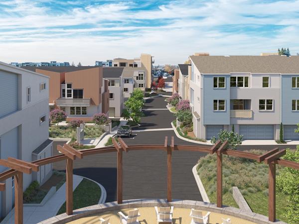 SoMi features HayPark and HayView a new collection of townhomes in Hayward, CA