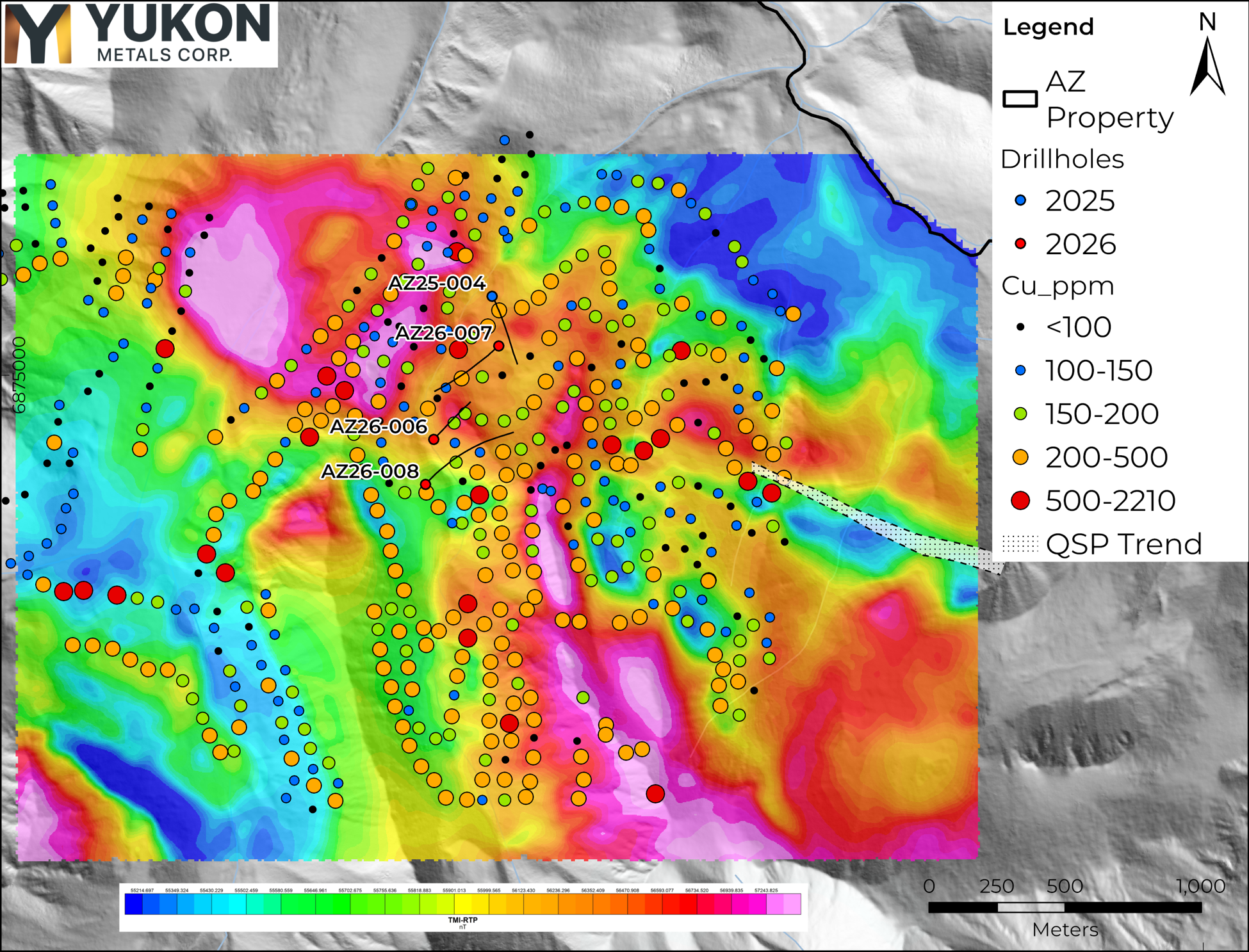 UAV Magnetic Survey Reveals Untested Convergence Zone at AZ Copper-Gold Project