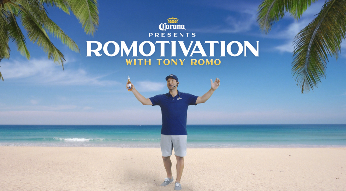 Corona® and Tony Romo Serve Up Gameday Wisdom in New ‘Romotivation™’ Campaign