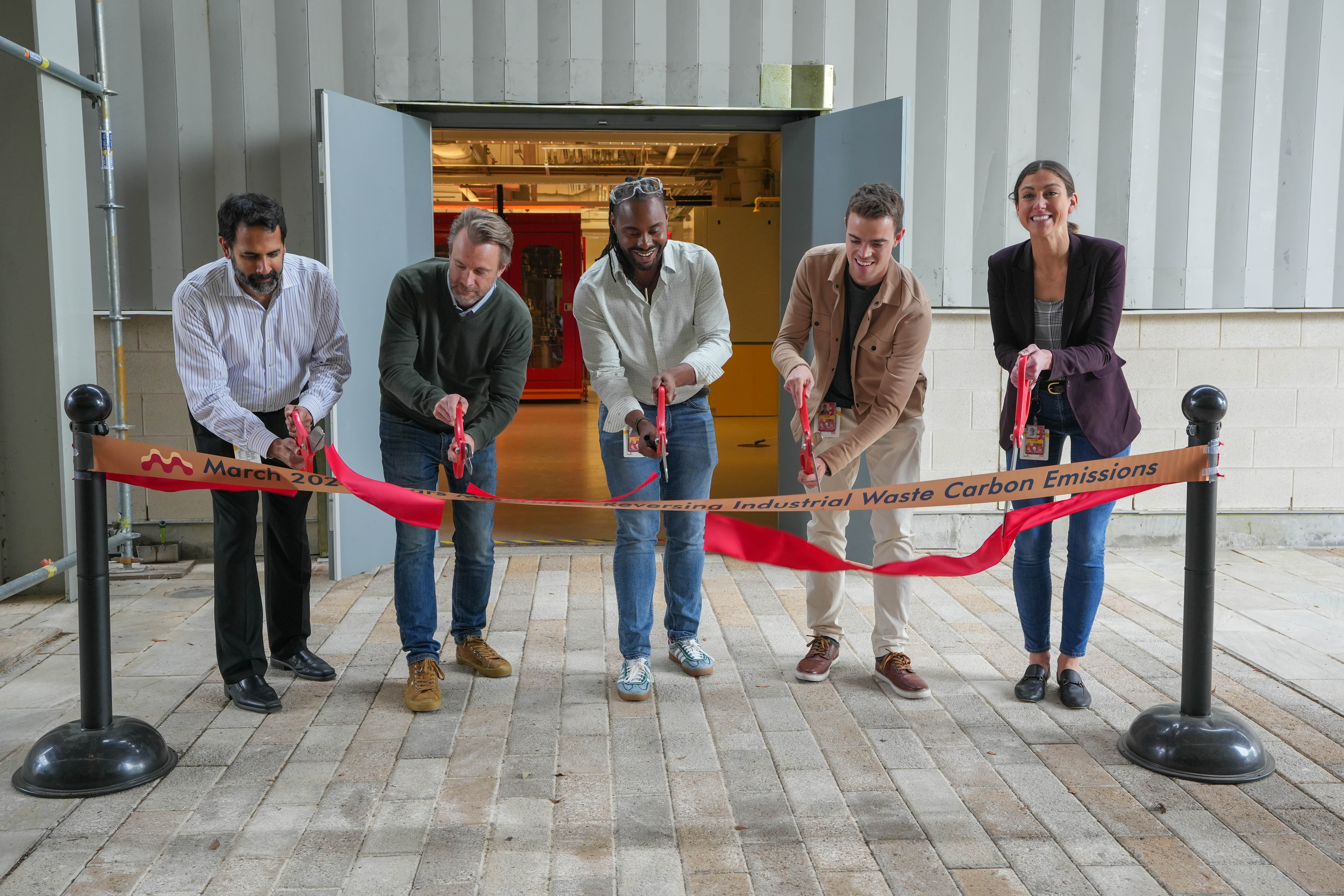 Mars Materials lab opening ceremony