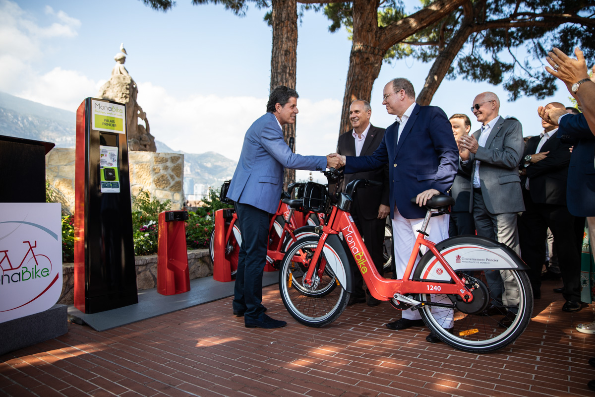 Monaco inaugure MonaBike, son nouveau système de vélo-partage