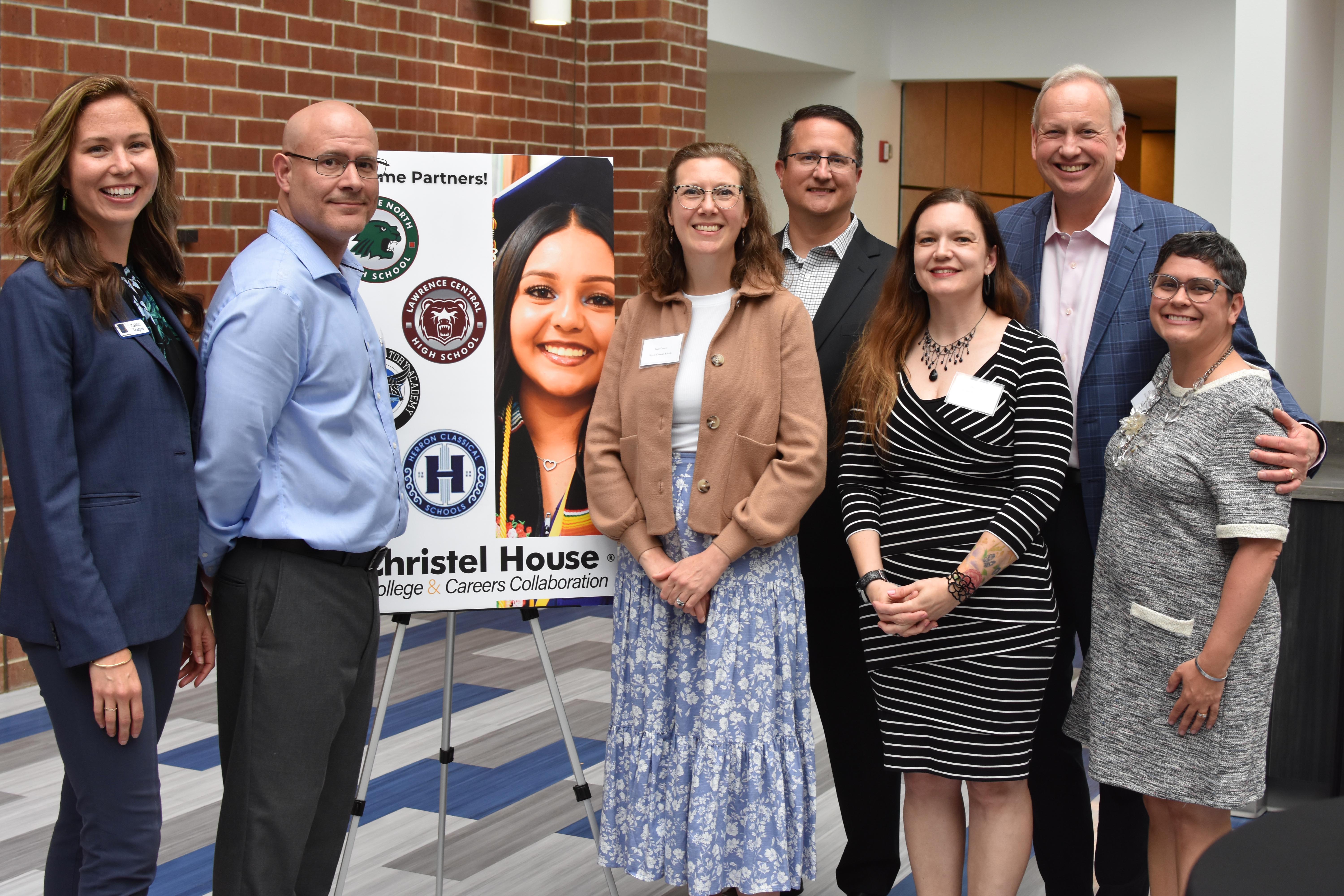 Partners in the Christel House College and Careers Collaboration in Indianapolis