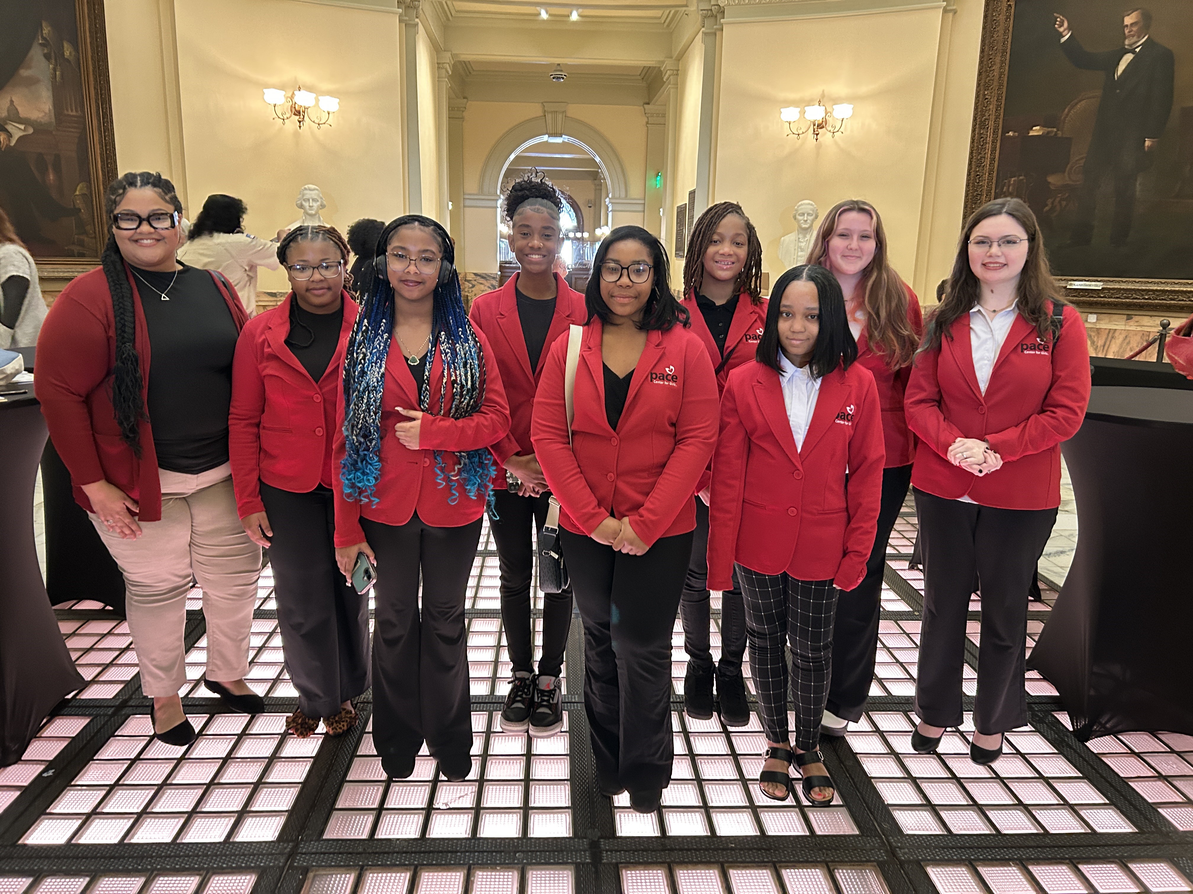 Teen Girls Meet Georgia Legislators at Pace Day at the Capitol  