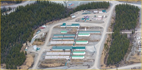 Kemess camp.