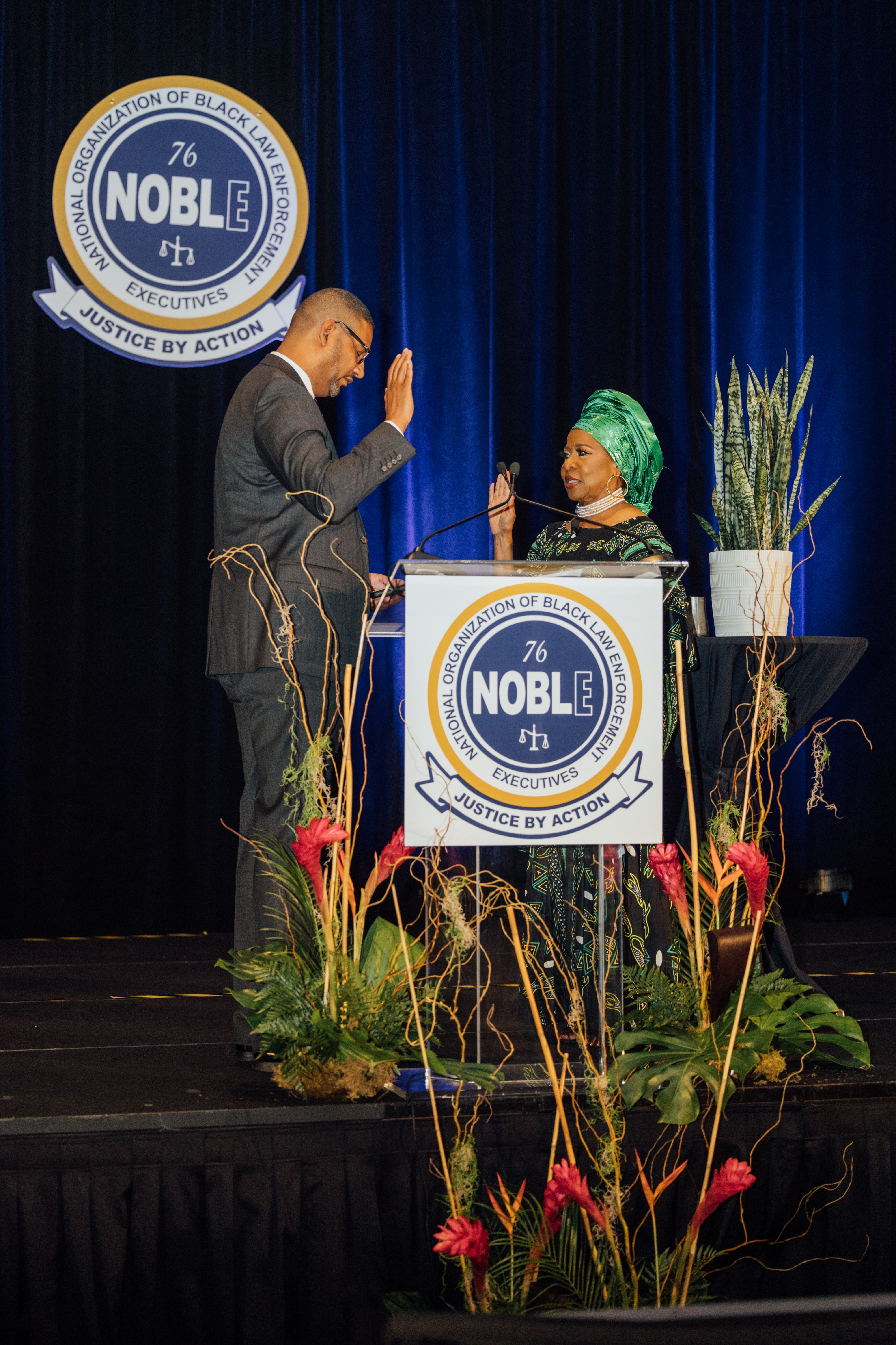 NOBLE Swears in Brenda Goss Andrews