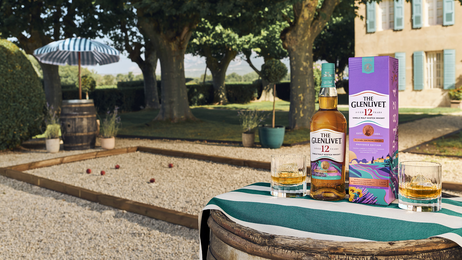 The new 12 Year Old Provence Edition brings together Scotch whisky craft with French arts de vivre.