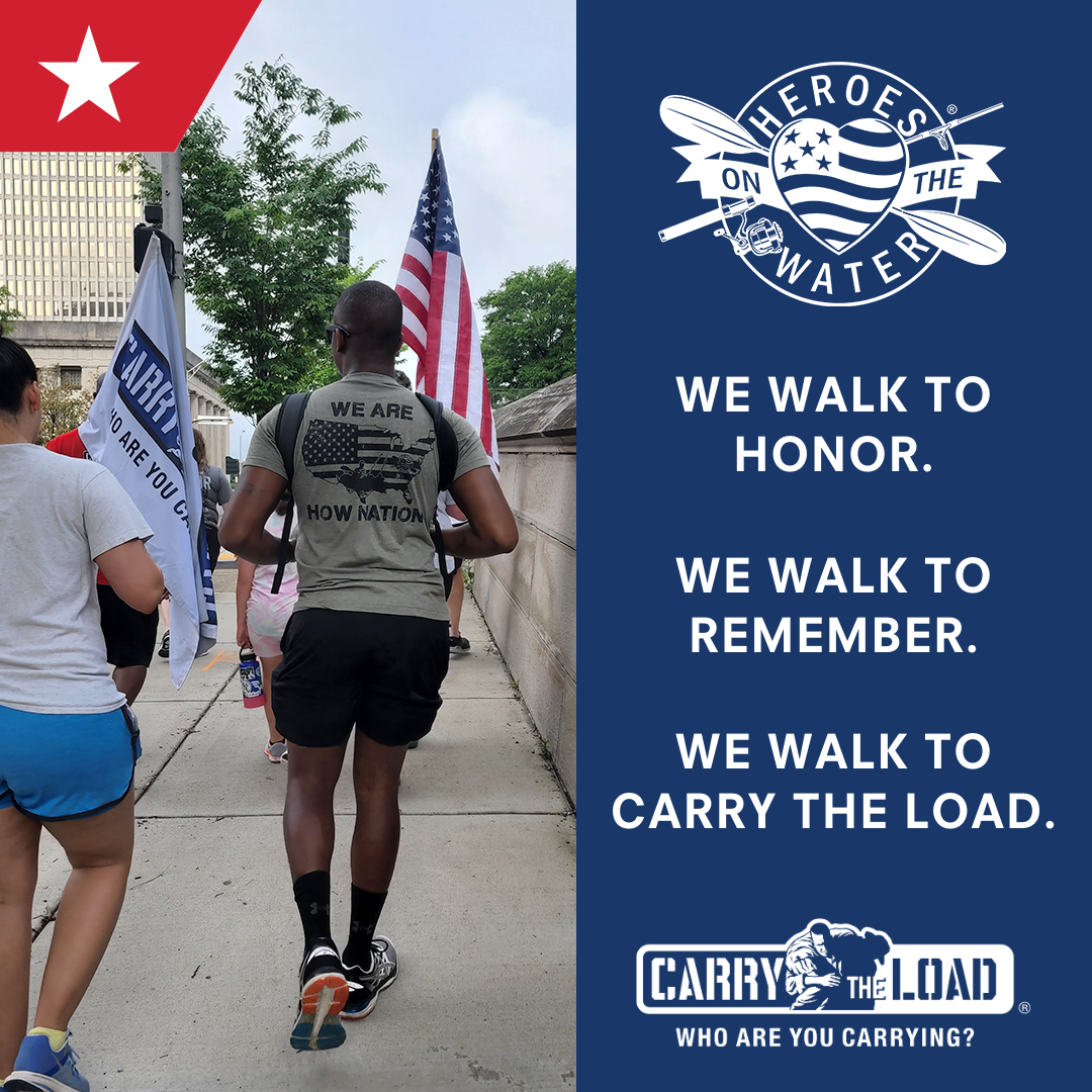 Heroes on the Water Joins Carry The Load to honor Memorial May