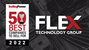 Flex Technology Group Recognized on Selling Power's '50 Best Companies to Sell For' List in 2022