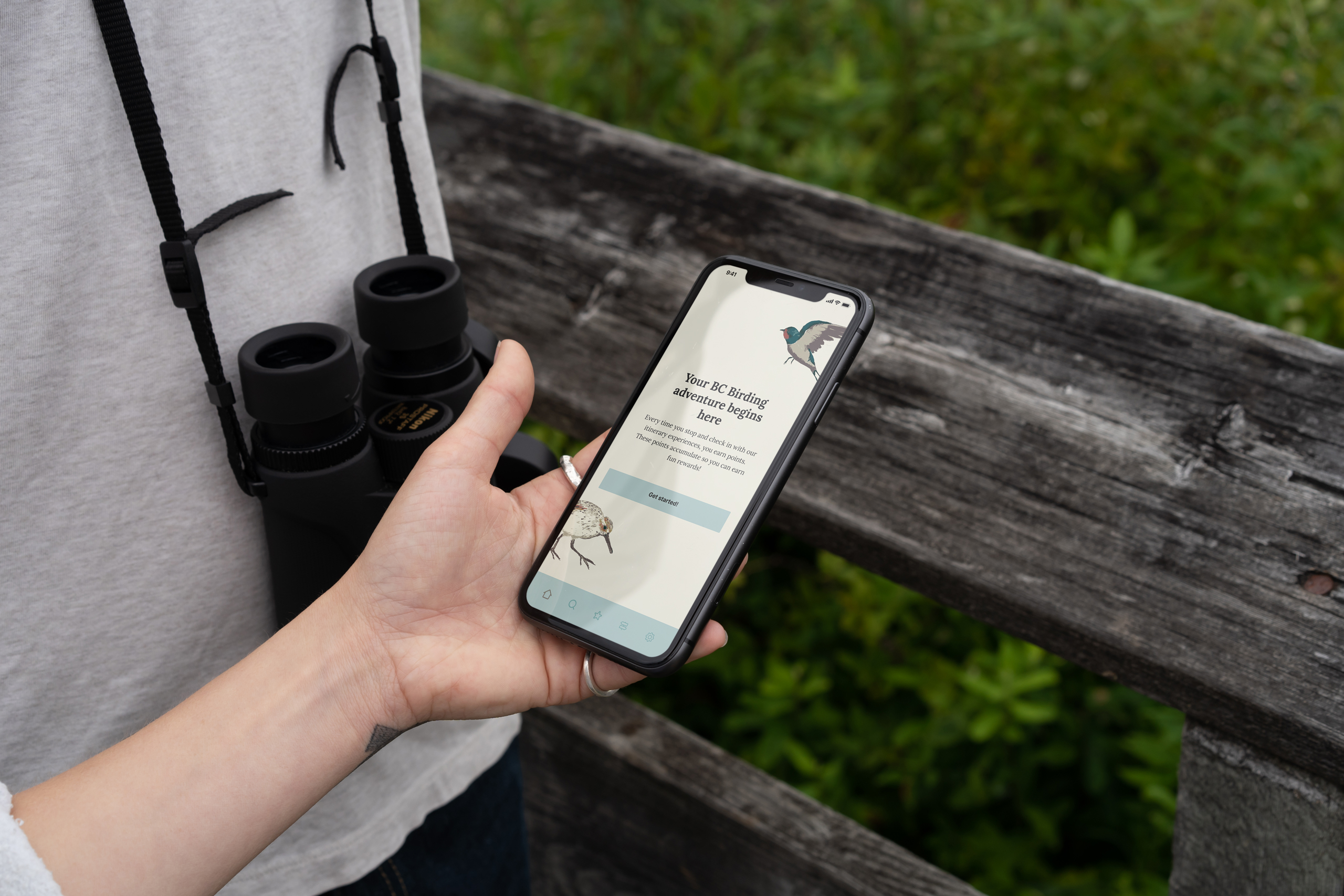 The BC Bird Trail Mobile Experience