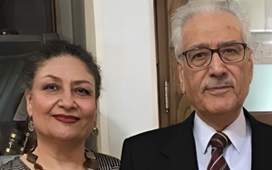 Mr. Jamaloddin Khanjani and daughter Maria