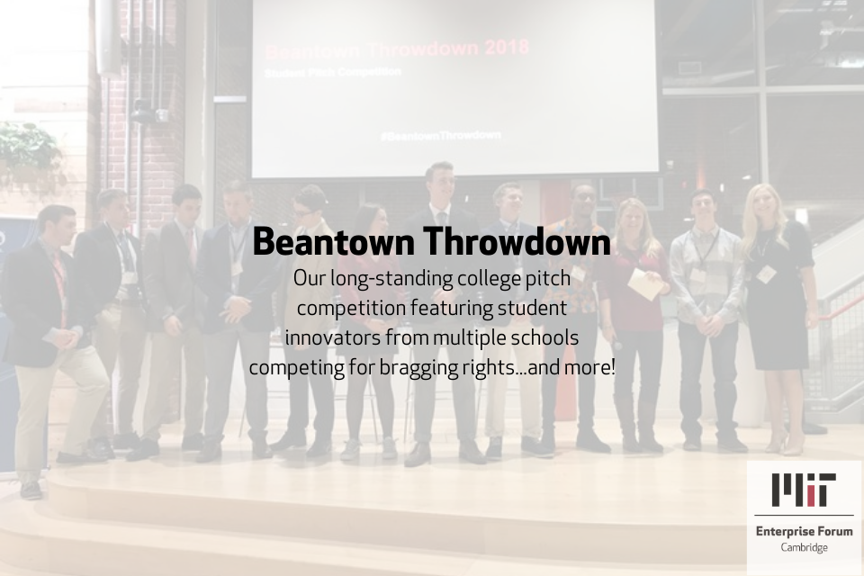 Beantown Throwdown Part Two: Multi-University Start-up