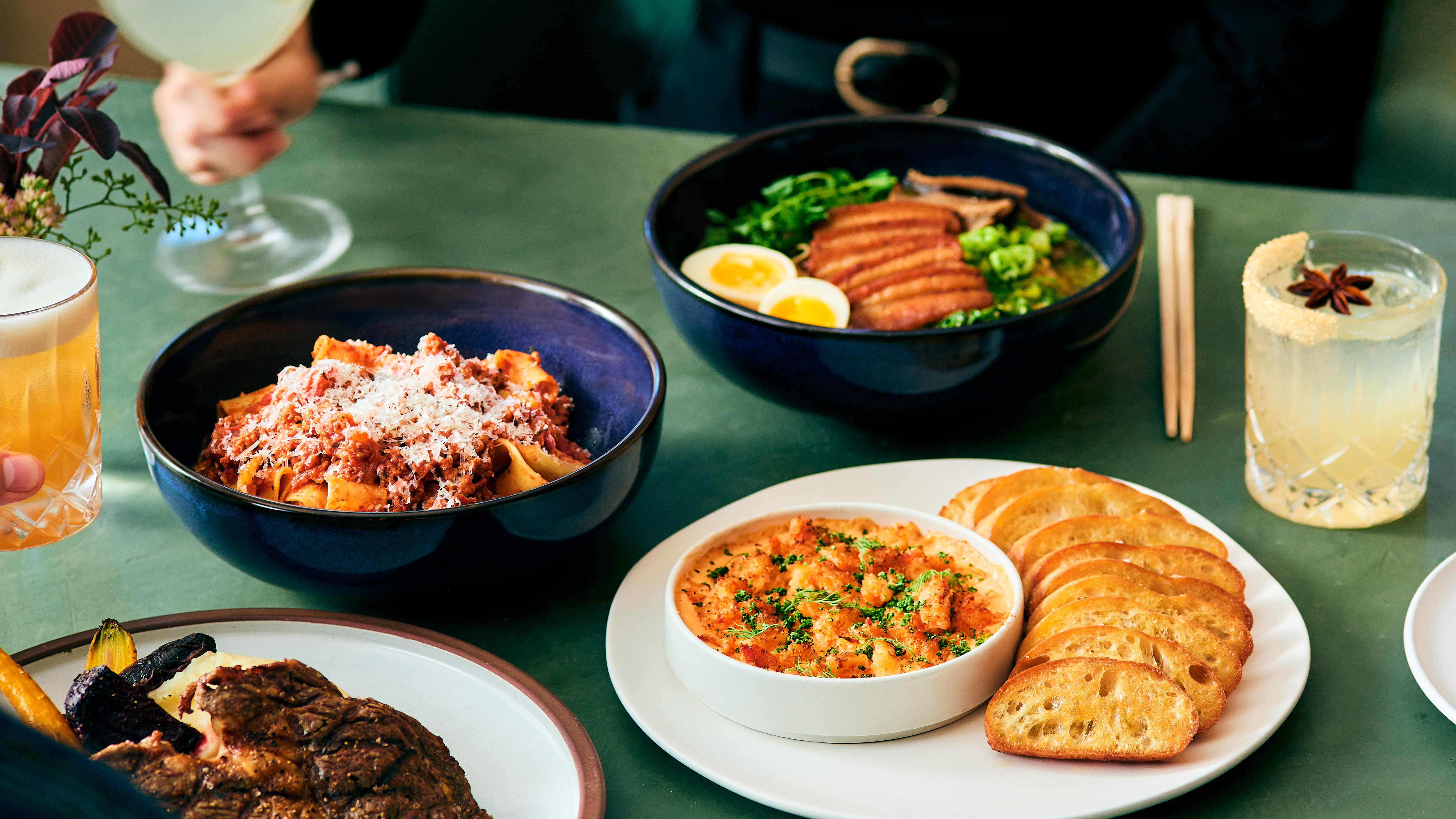 Moxies 2025 Winter Feature Menu Items