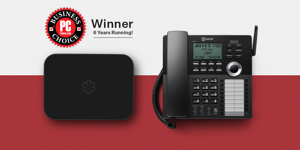 For the 6th Year in a Row, Ooma Wins PCMag's Business Choice Award for VoIP Phone Service