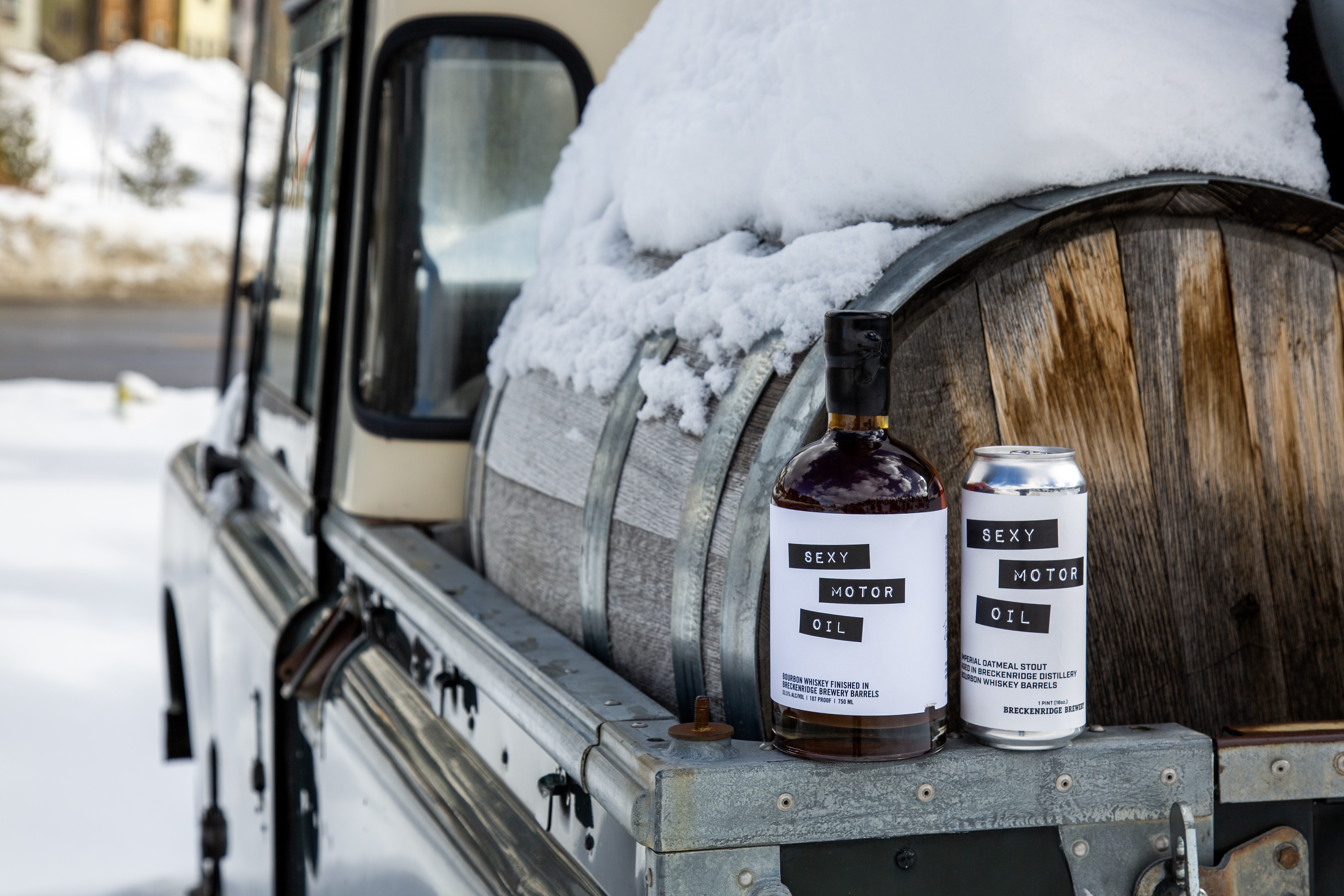 Limited-Edition Sexy Motor Oil Whiskey and Beer Collaboration Now Available Exclusively at Breckenridge Distillery and Breckenridge Brewery Locations in Colorado Starting on Valentine’s Day