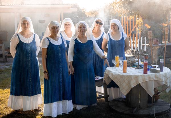 The Sisters Gathered for a Recent Moon Ceremony