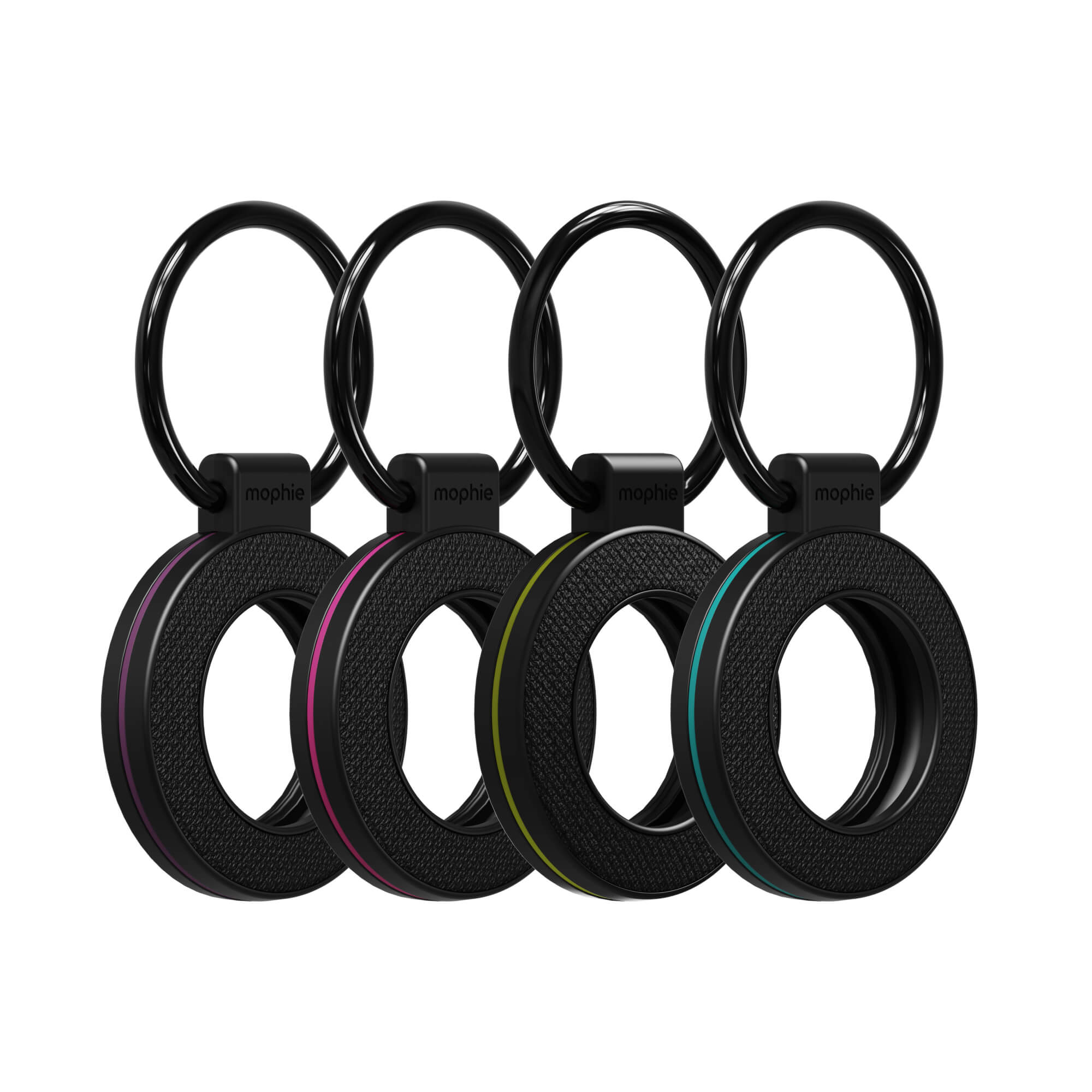 The Mophie Knit Puck Case maintains a streamlined aesthetic with its knit fabric exterior.