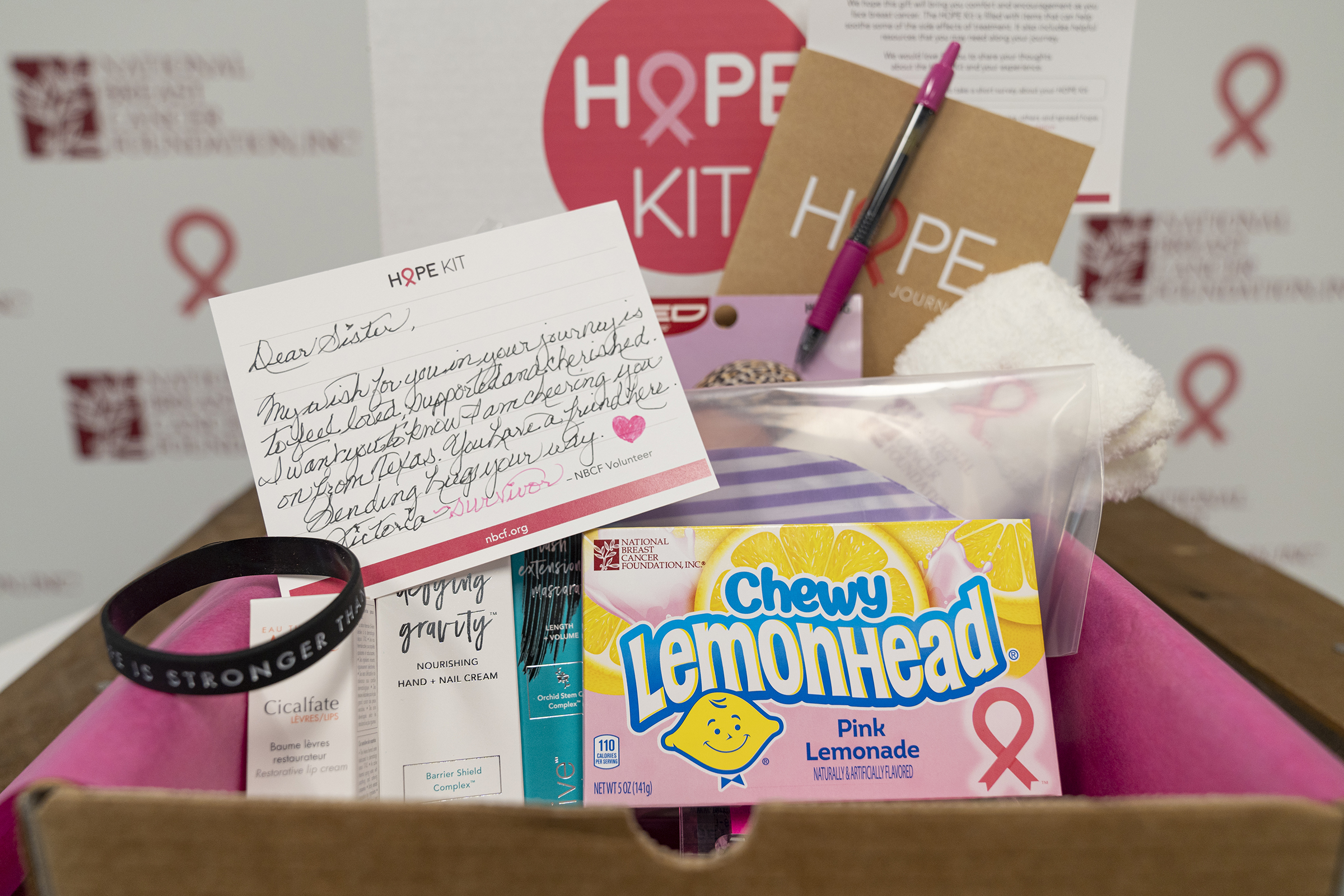 National Breast Cancer Foundation Hope Kit