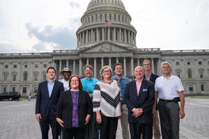 OCM Members on Capitol Hill Advocating Against the EATS Act in July